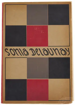 Cover of a collection of sketches by Sonia Delaunay