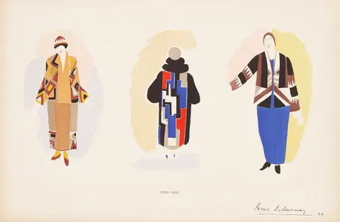 From a collection of sketches by Sonia Delaunay 11