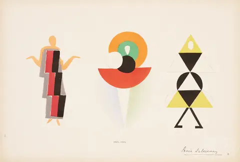From a collection of sketches by Sonia Delaunay 5