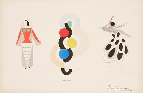 From a collection of sketches by Sonia Delaunay 14
