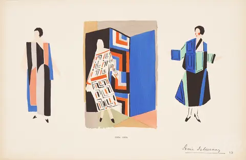 From a collection of sketches by Sonia Delaunay 12