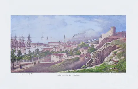 Odesa. Quarantine. Mid-1850s.