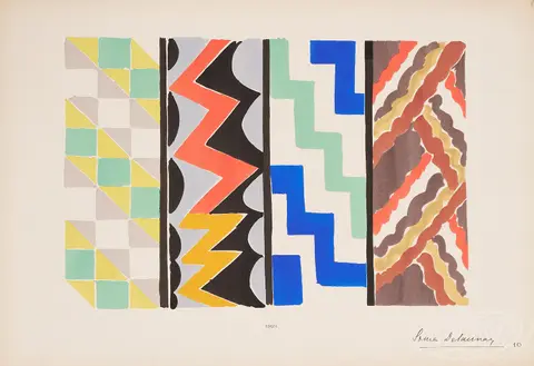 From a collection of sketches by Sonia Delaunay 15