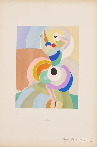 From a collection of sketches by Sonia Delaunay 10