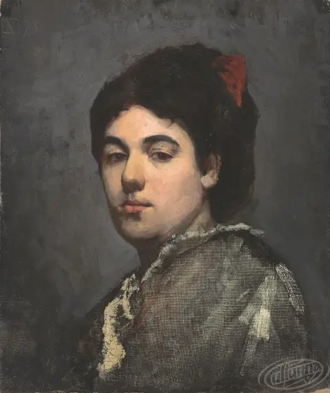 Портрет молодої жінки (1878)