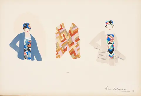 From a collection of sketches by Sonia Delaunay 13