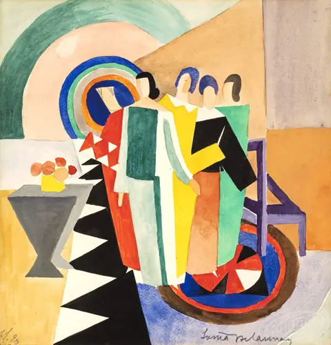 Група жінок, 1925 рік