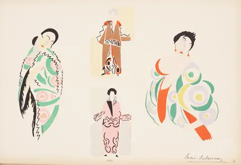From a collection of sketches by Sonia Delaunay 15