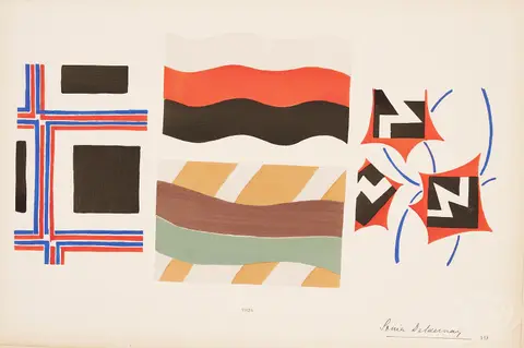 From a collection of sketches by Sonia Delaunay 7