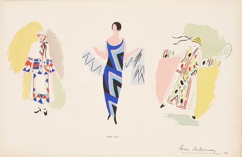 From a collection of sketches by Sonia Delaunay 8