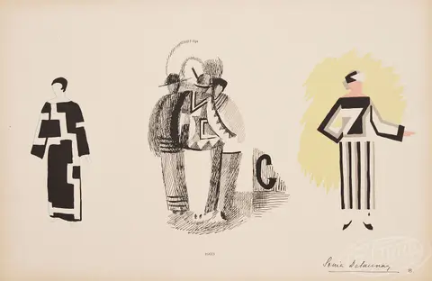 From a collection of sketches by Sonia Delaunay 16