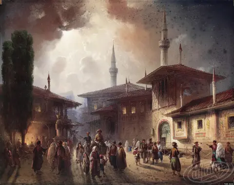 The Khan's Palace in Bakhchisarai