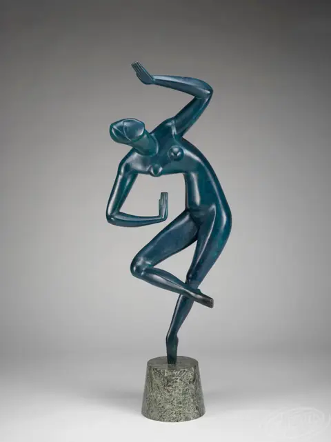 Blue dancer