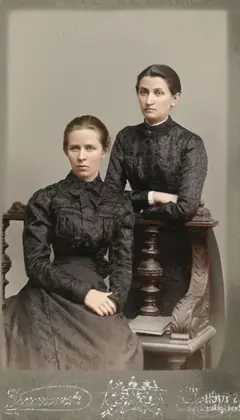 Olga Kobylyanska together with Lesya Ukrainka (Larysa Kosach)