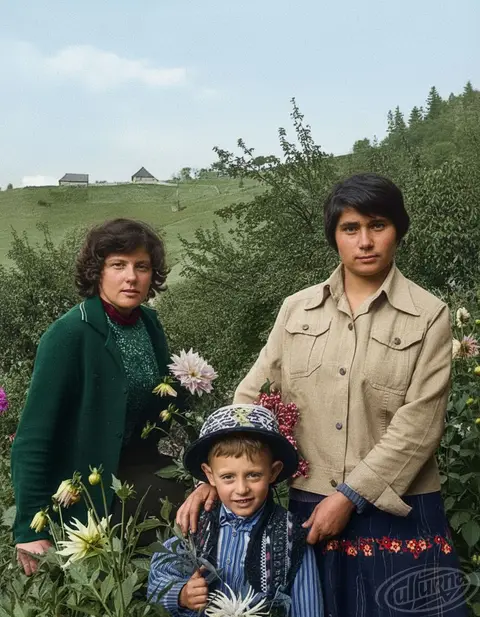 Couple with boy