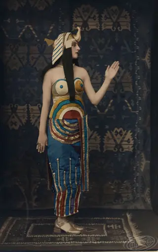 Клеопатра, 1918. Костюм розроблено Сонею Делоне.