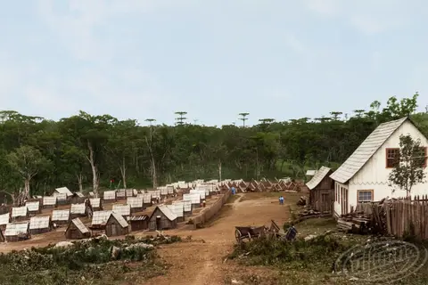 Father Atanasio's Immigrant Barracks 1896